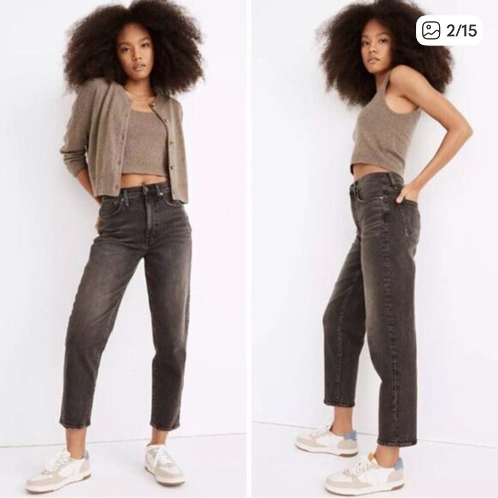 Madewell Barrel Balloon Black Jeans - 26